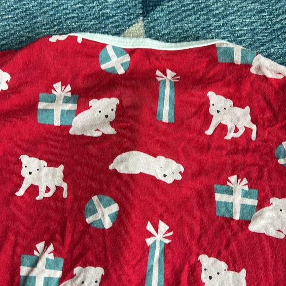 Kickee Pants 9-12 months Christmas Zip Up One Piece Puppies - Picture 13 of 16